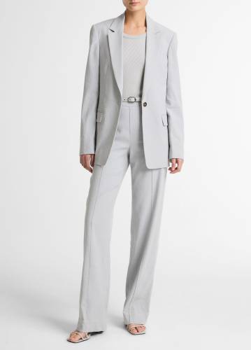 LINEN SINGLE BREASTED BLAZER